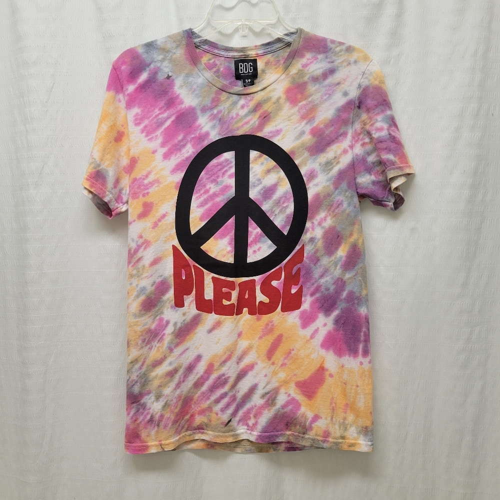 Urban Outfitters BDG Tie Dye Pease Tee Size Small